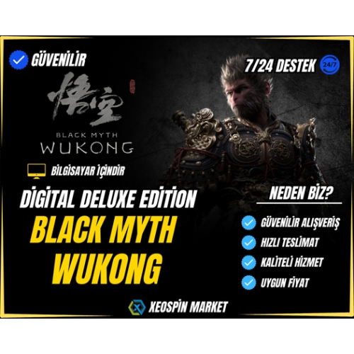  Black Myth:Wukong Digital Deluxe Edition + Garanti